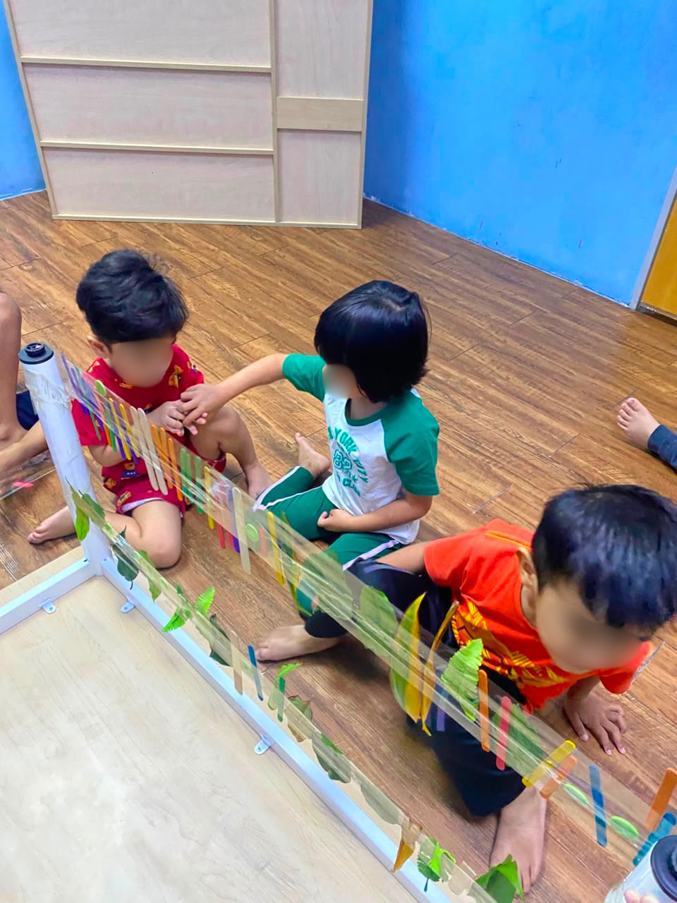 Special needs child developing social play skills in therapy at YOUNGFERNS Ipoh
